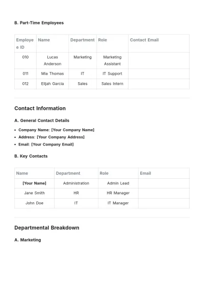 Free Printable Roster Template to Edit Online | Template.net to Edit Online