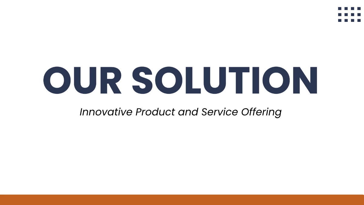 Free Startup Presentation Template to Edit Online