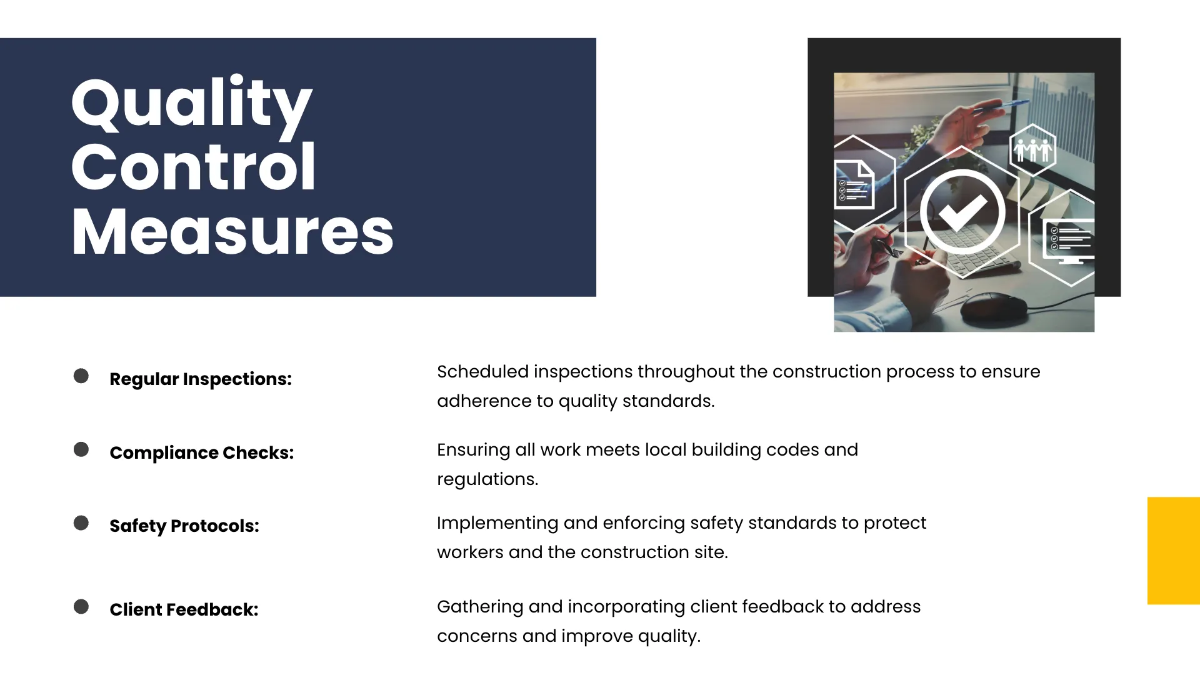 Free Construction Presentation Template to Edit Online