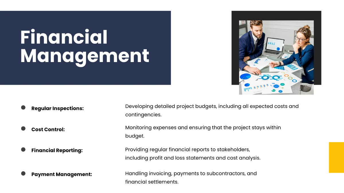 Free Construction Presentation Template to Edit Online