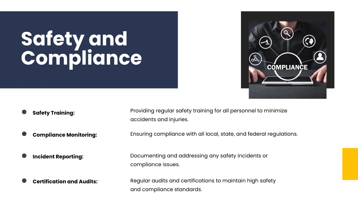 Free Construction Presentation Template to Edit Online