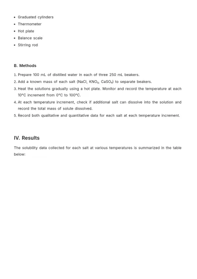 Free Lab Report Sections Template to Edit Online