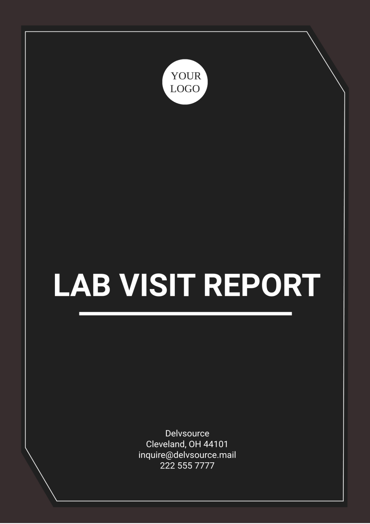 Lab Visit Report Template - Edit Online & Download