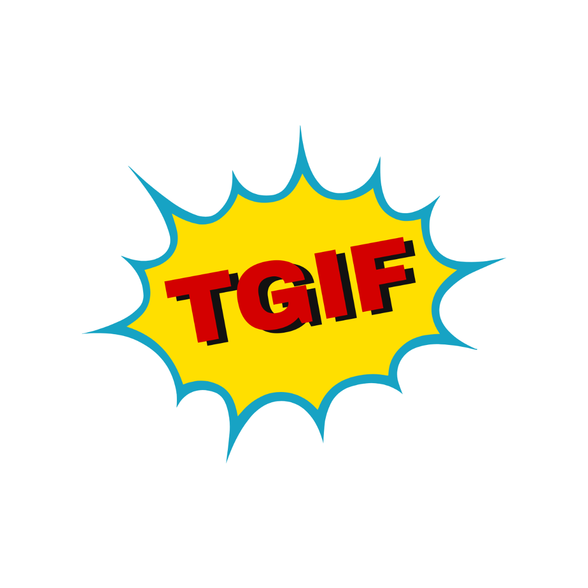 Free Fun TGIF Text Template - Edit Online & Download | Template.net