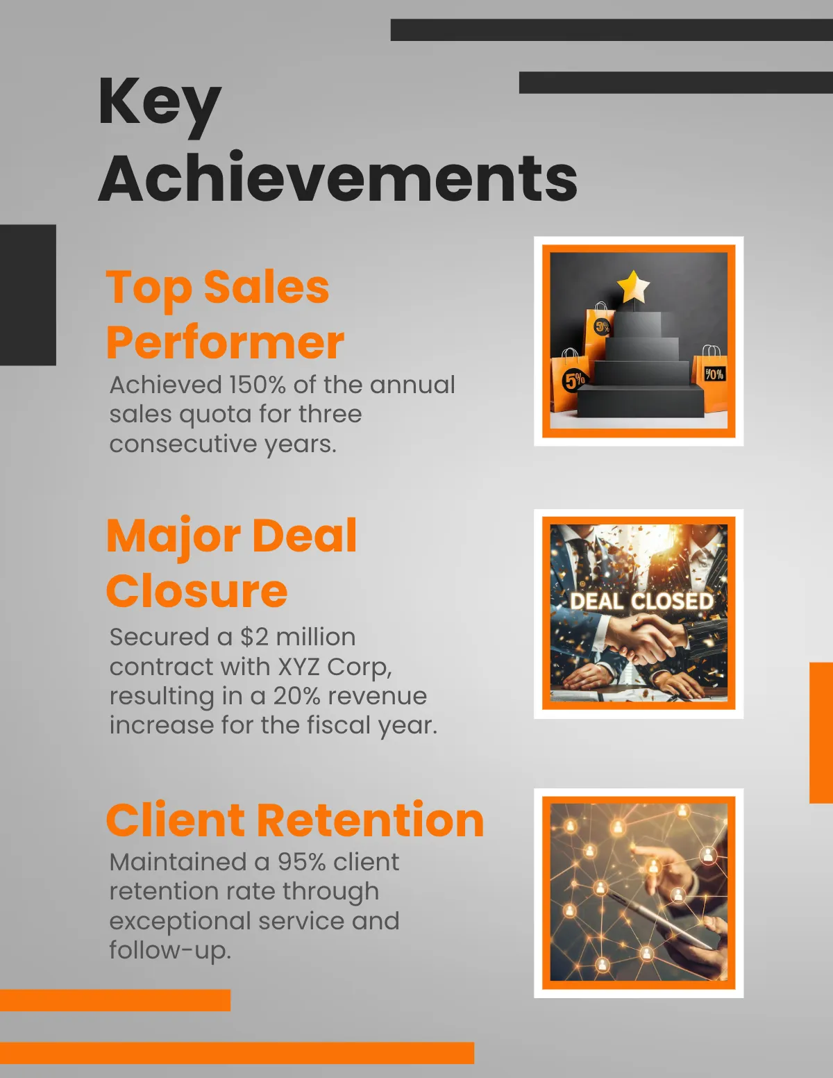 Free Sales Portfolio Template to Edit Online