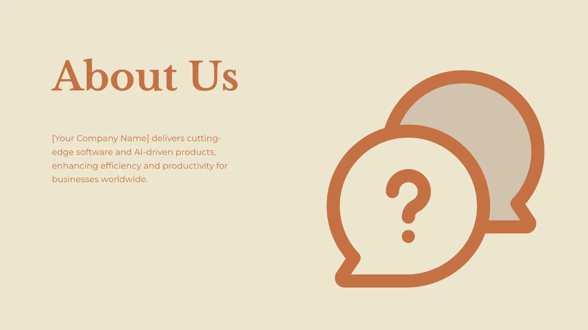 Free Sophisticated Presentation Template to Edit Online