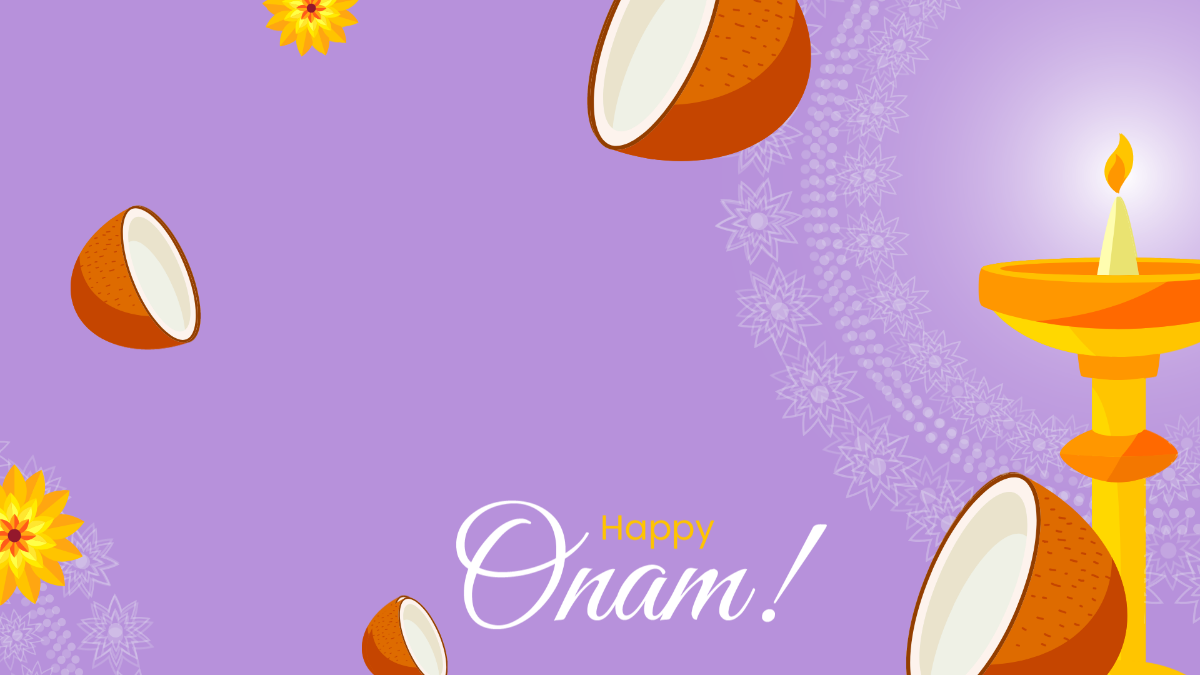 Onam Banner Background