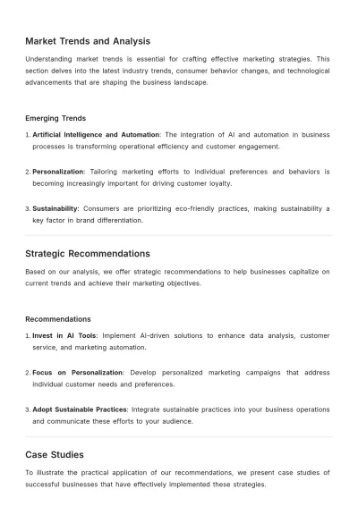 Free White Paper Template to Edit Online