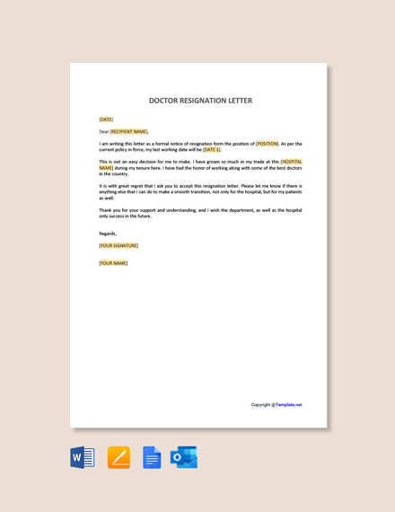 Free Letter Of Resignation from images.template.net