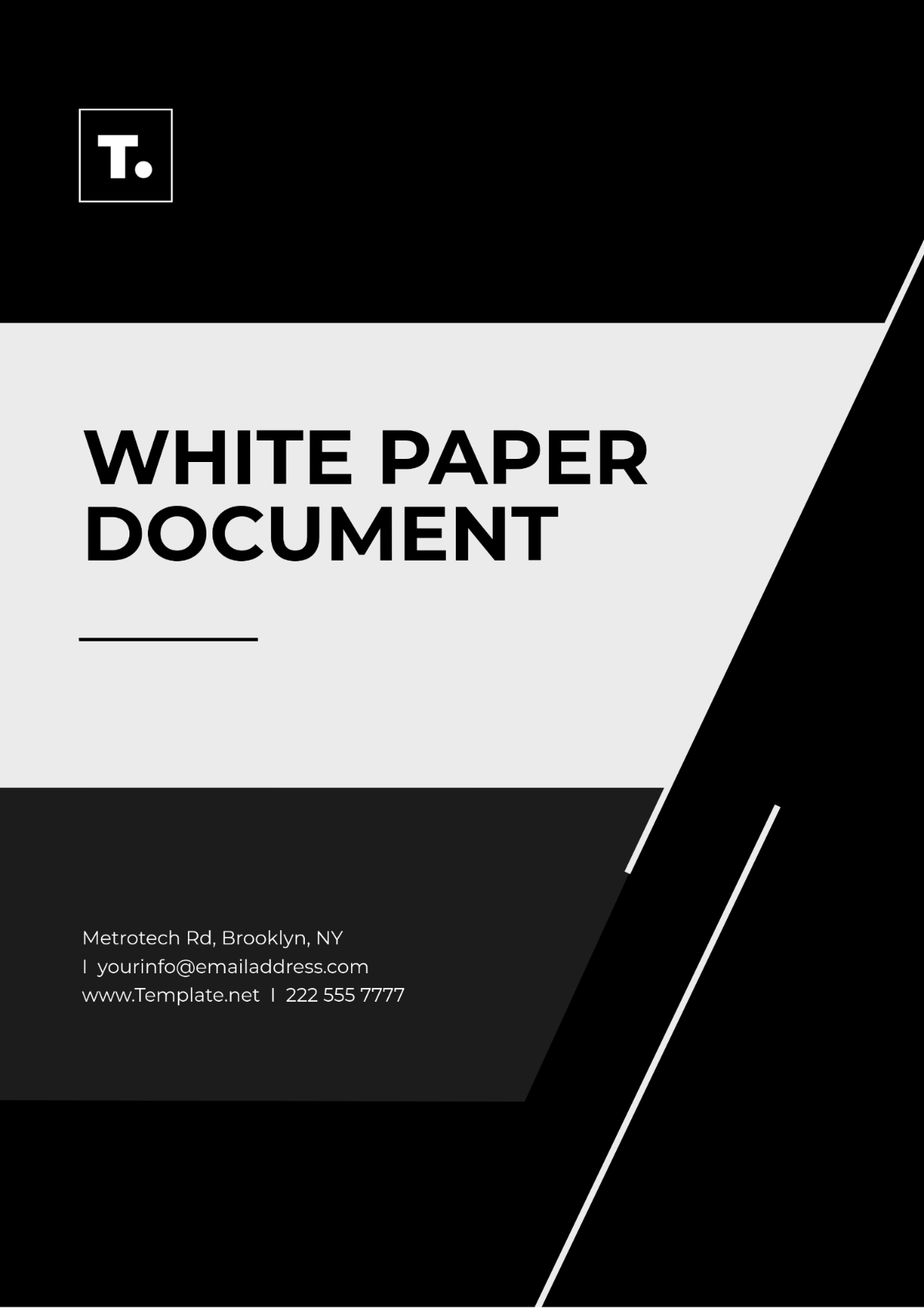 Free DOD White Paper Template to Edit Online