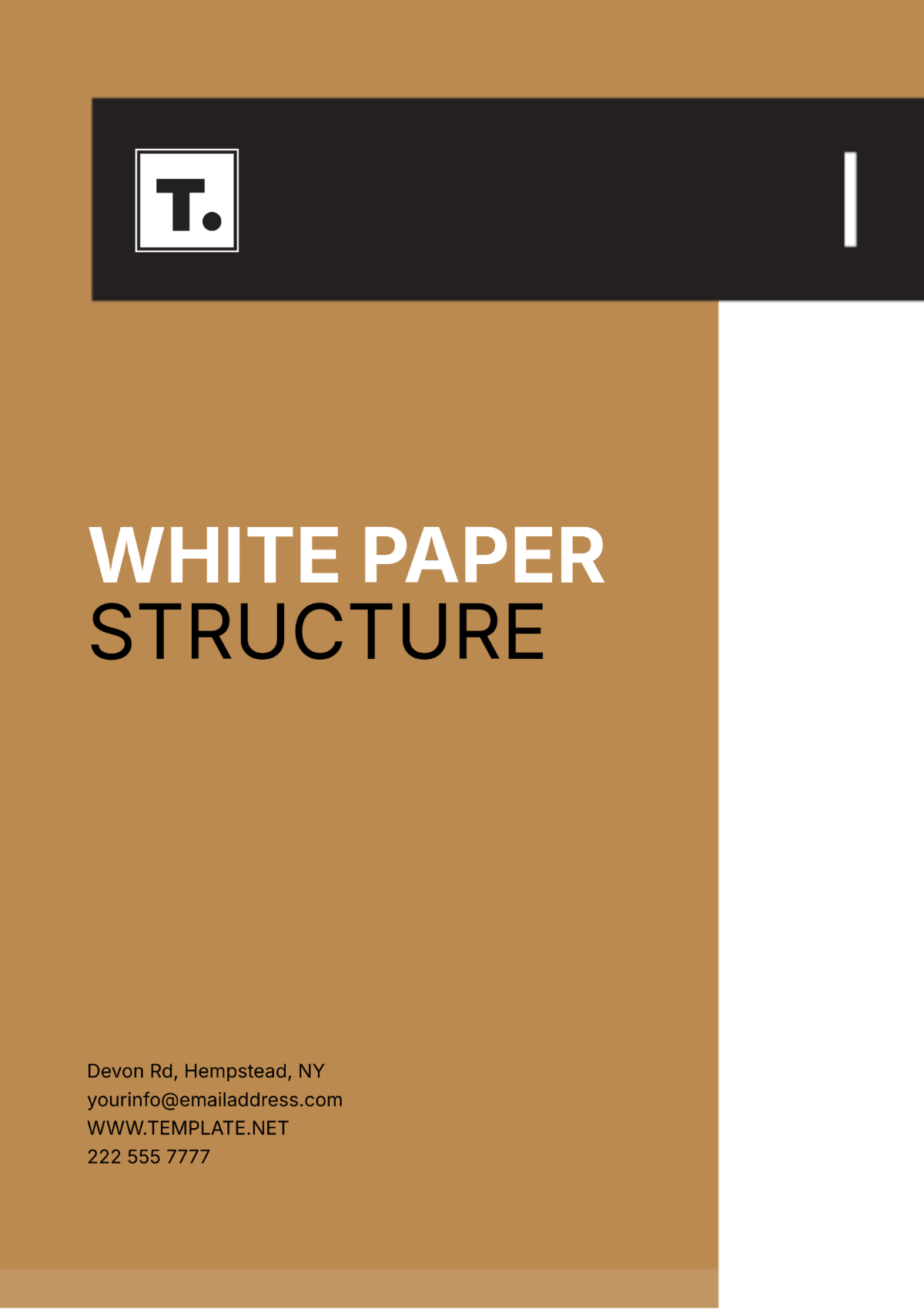 White Paper Structure Template