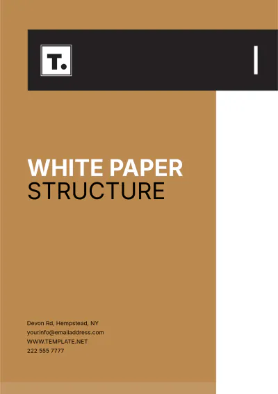 Free White Paper Structure Template to Edit Online