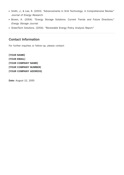 Free Professional White Paper Template to Edit Online