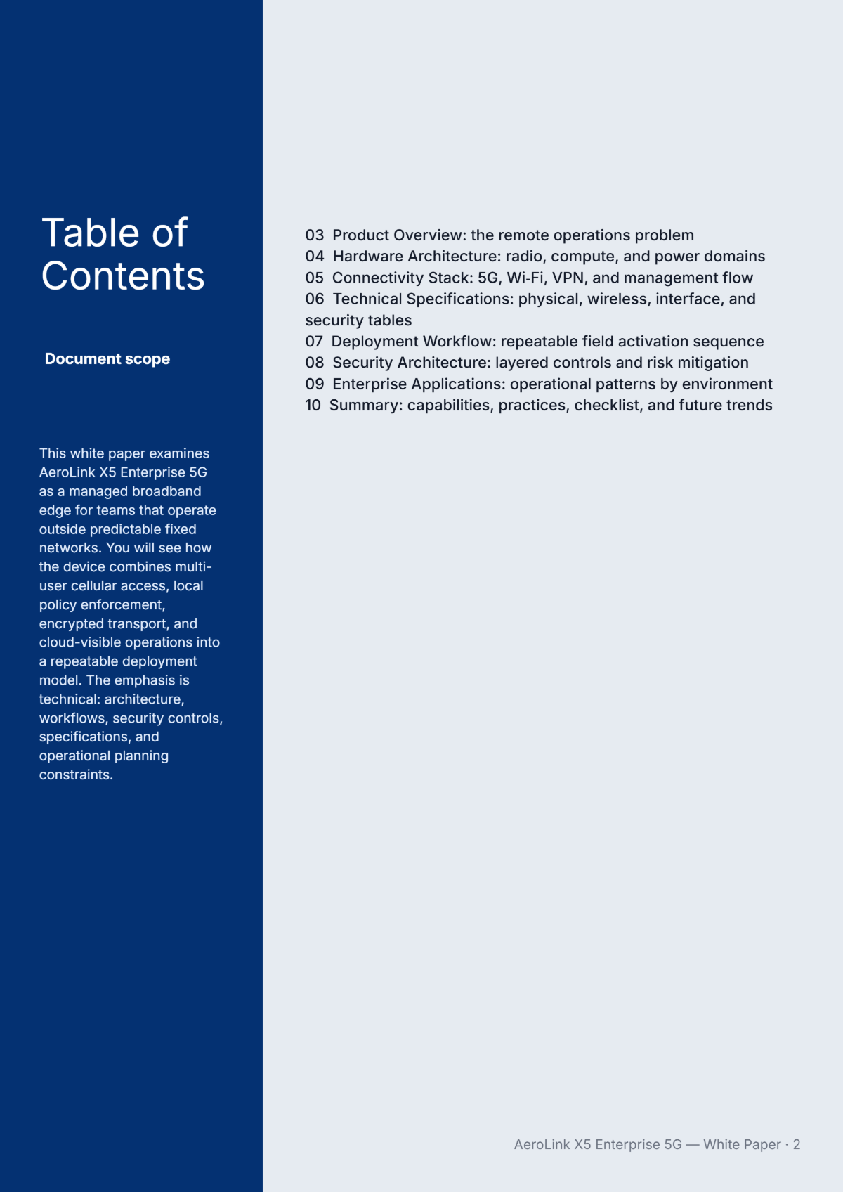 Free Product White Paper Template to Edit Online