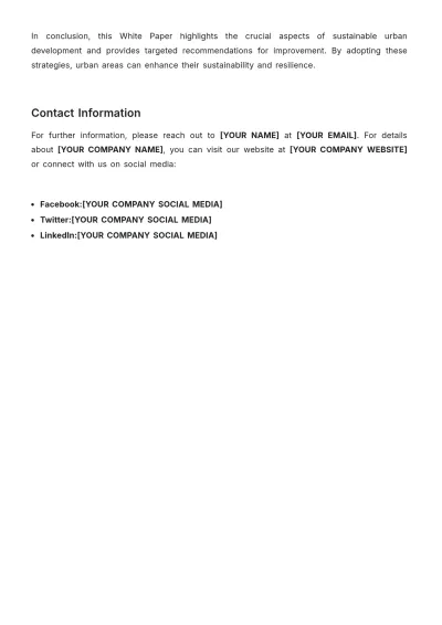 Free APA White Paper Format Template to Edit Online