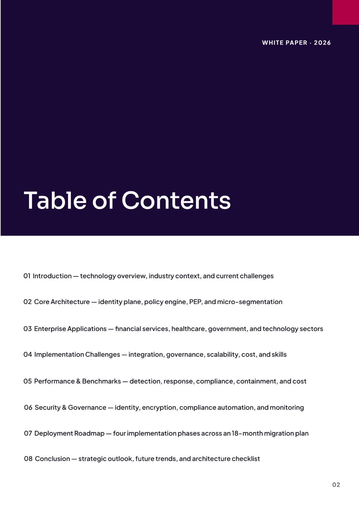Free Technology White Paper Template to Edit Online