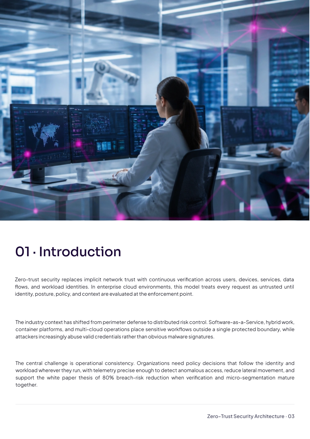 Free Technology White Paper Template to Edit Online