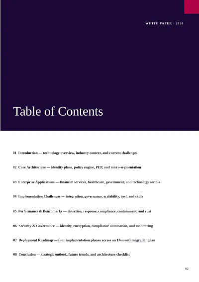 Free Technology White Paper Template to Edit Online