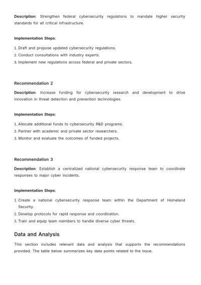Free White House White Paper Template to Edit Online