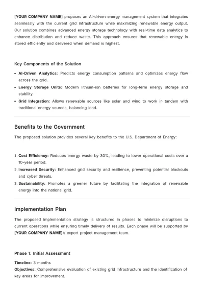 Free Government Contract White Paper Template to Edit Online