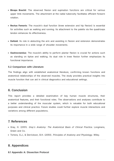Free Anatomy Lab Report Template to Edit Online