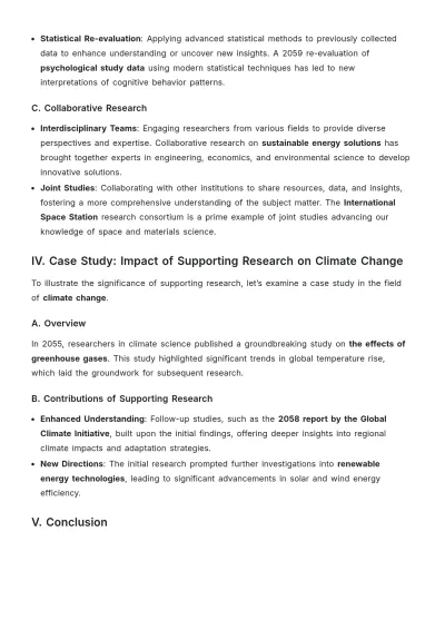 Free Scientific Article Template to Edit Online