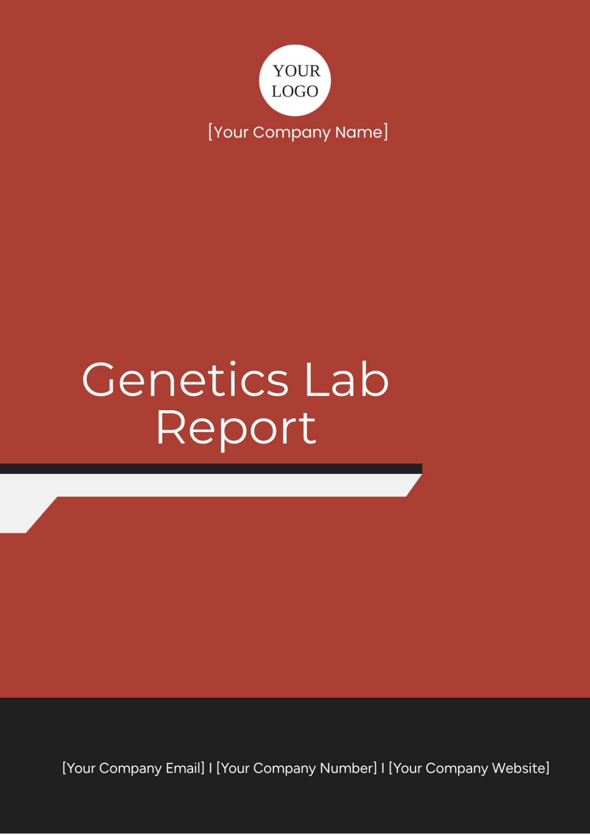 Genetics Lab Report Template