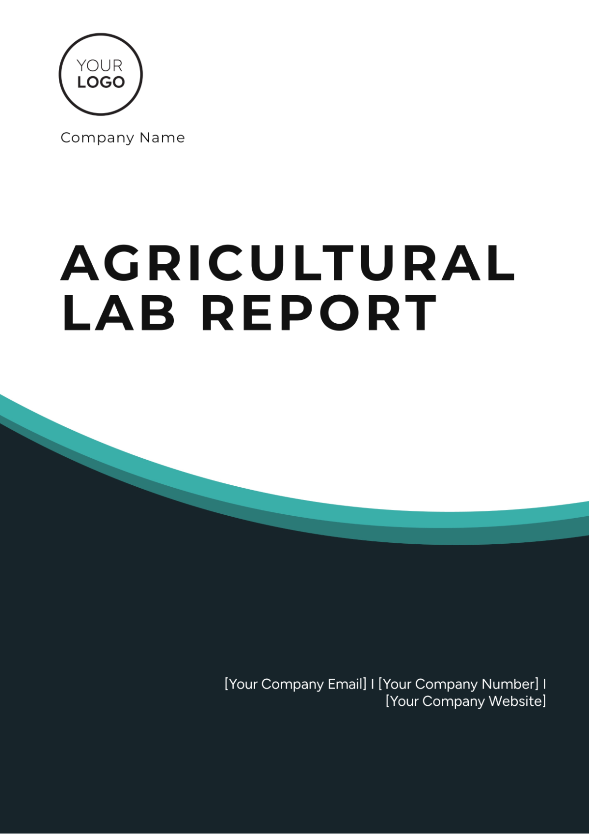 Agricultural Lab Report Template