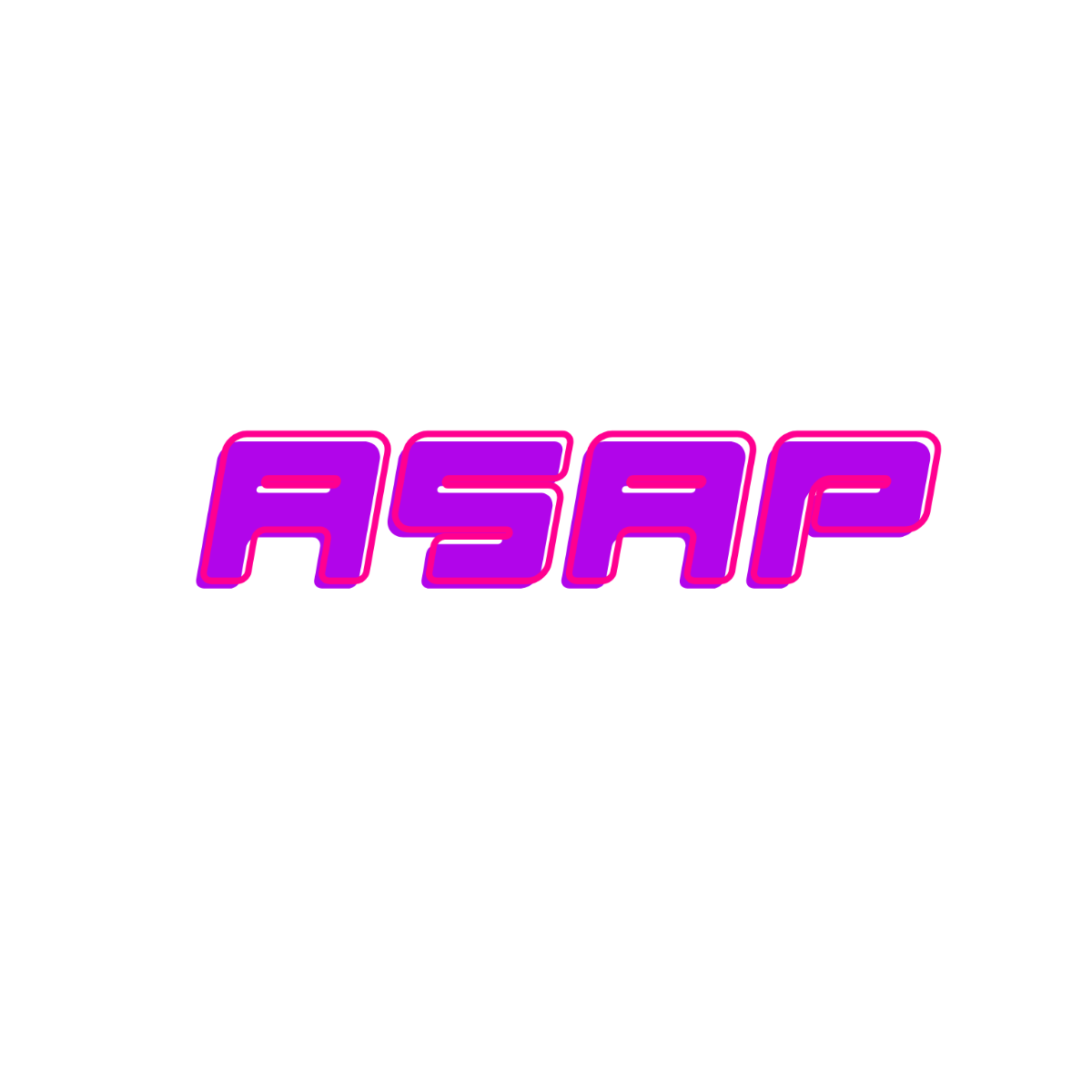 Free Creative ASAP Text Template - Edit Online & Download | Template.net