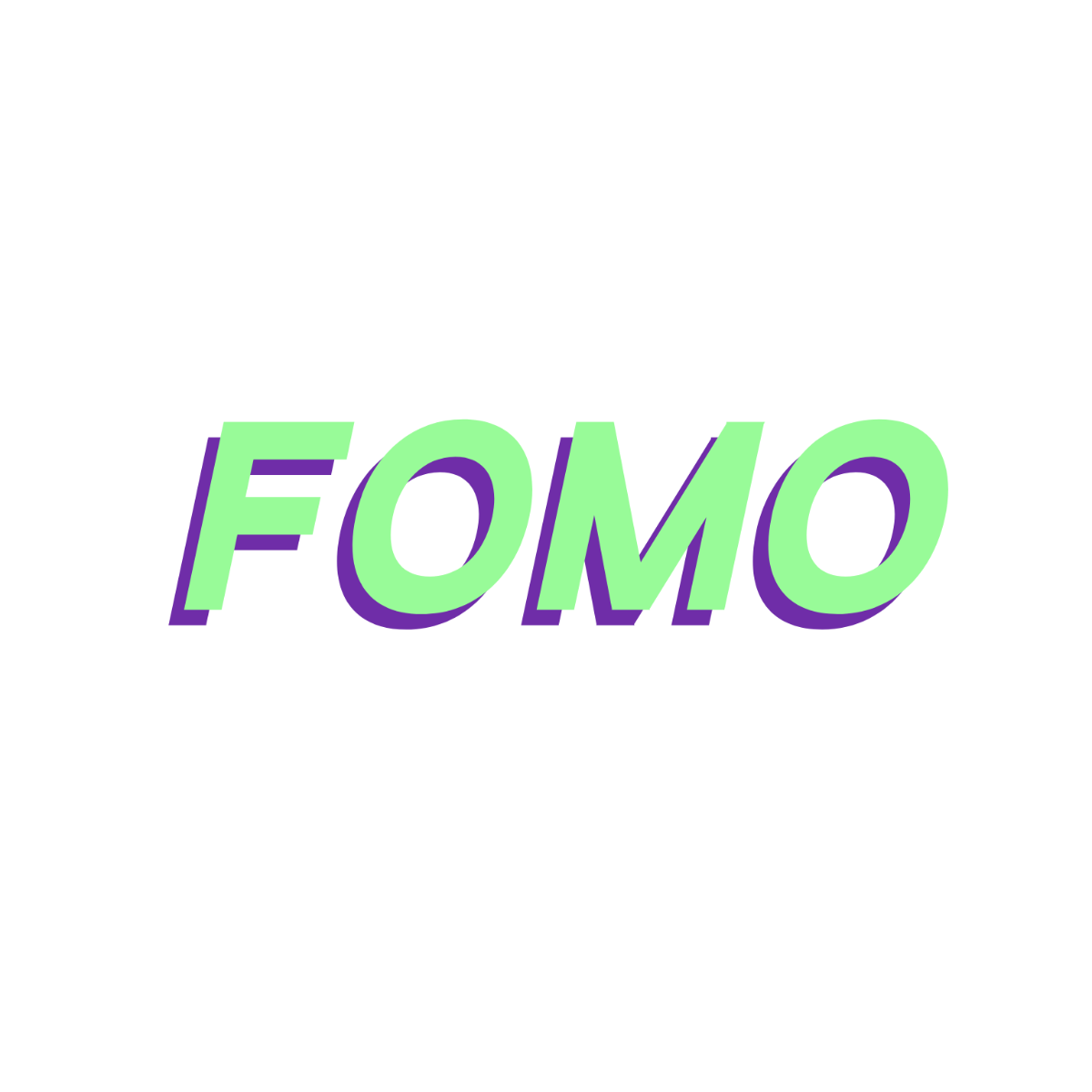 FOMO Typography Text - Edit Online | Template.net