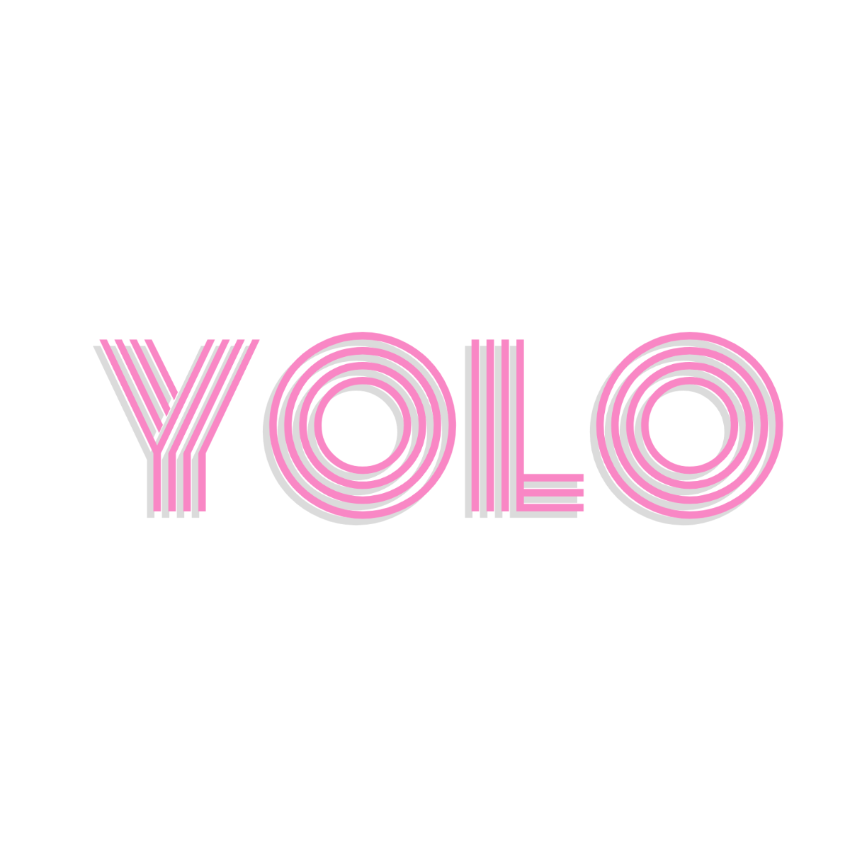 Aesthetic YOLO Text - Edit Online | Template.net