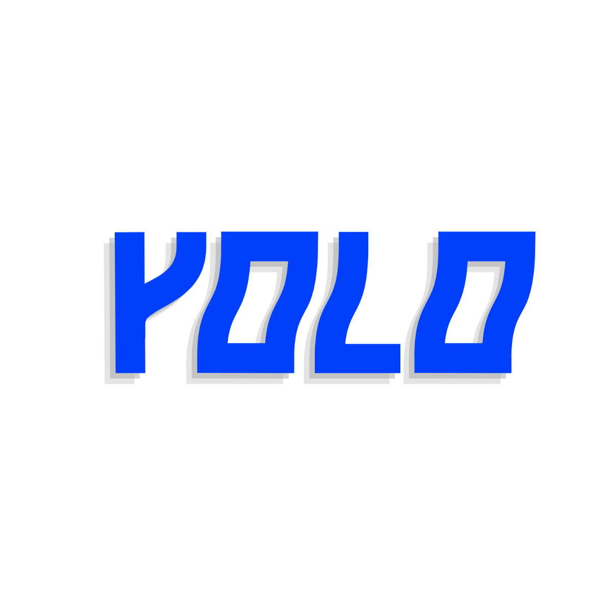 Modern YOLO Text - Edit Online | Template.net