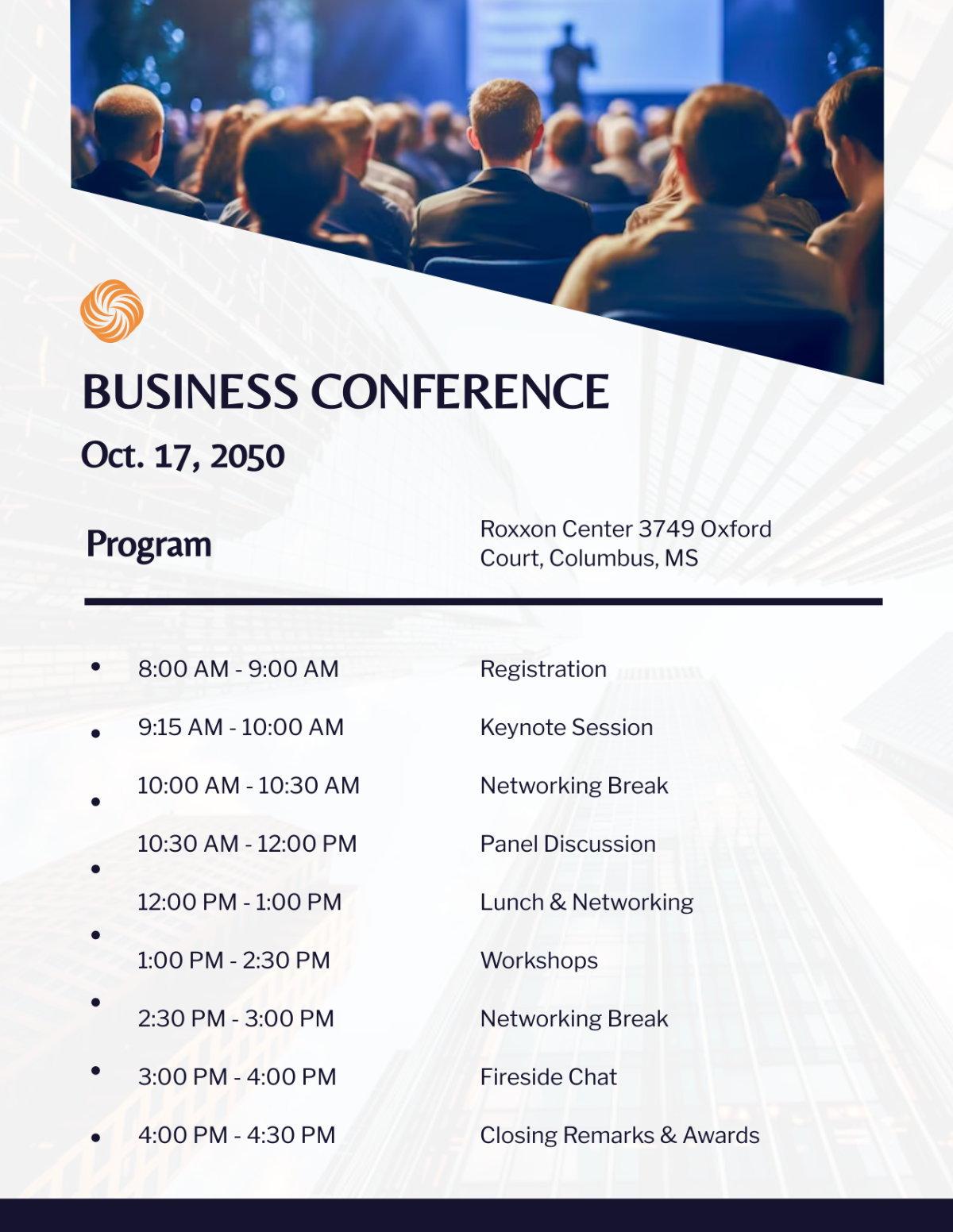 Free Conference Program Templates Editable And Printable Free Conference Program Templates Editable And Printable