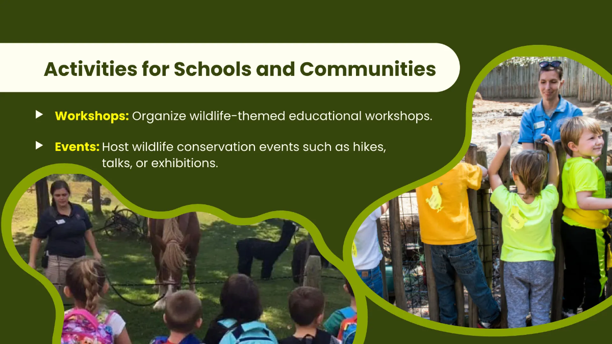 Free National Wildlife Day Presentation Template to Edit Online