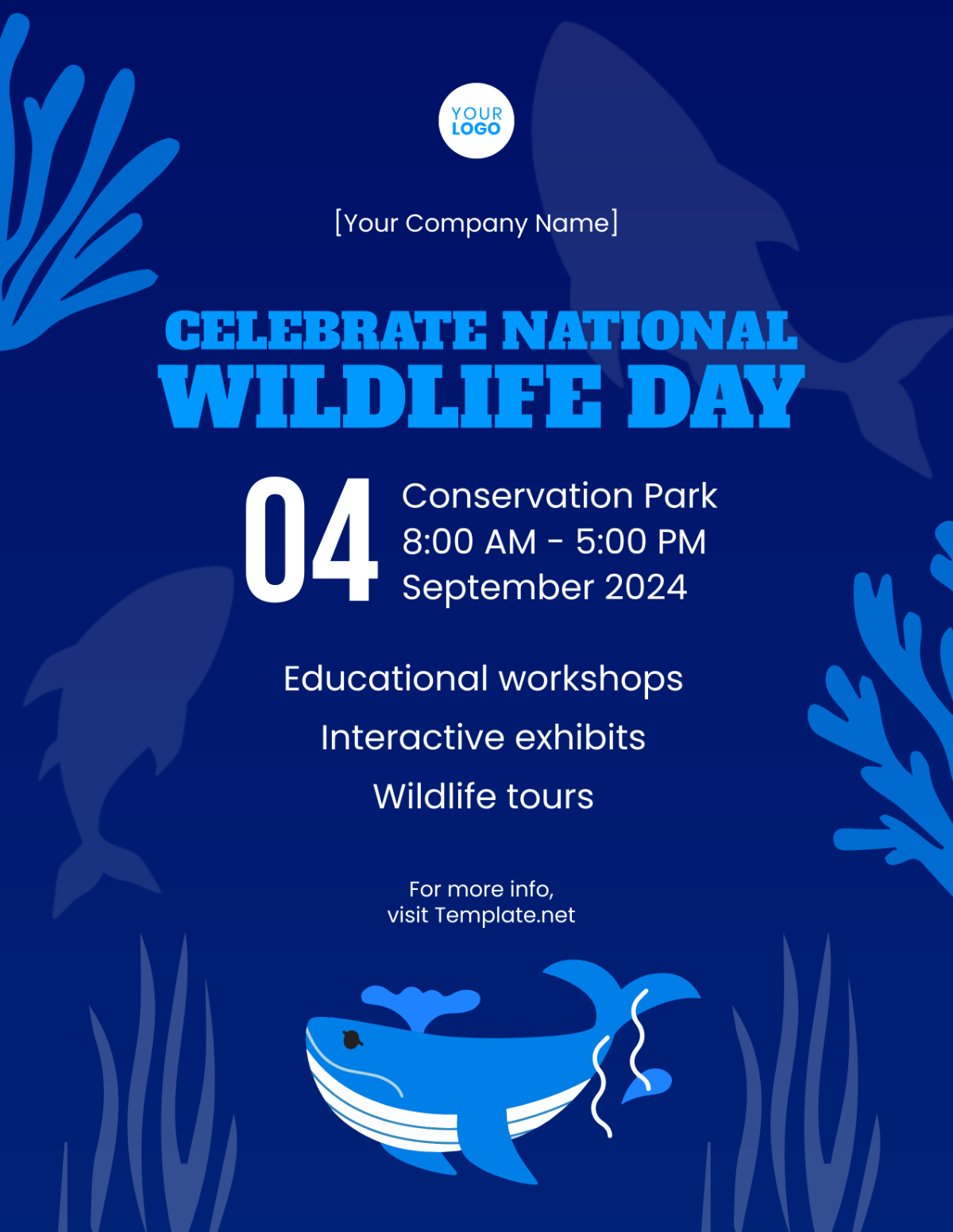 National Wildlife Day Activities Template - Edit Online & Download