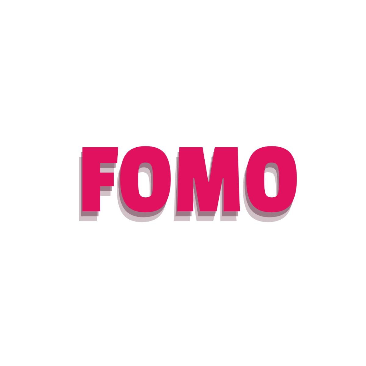 Aesthetic FOMO Text - Edit Online | Template.net