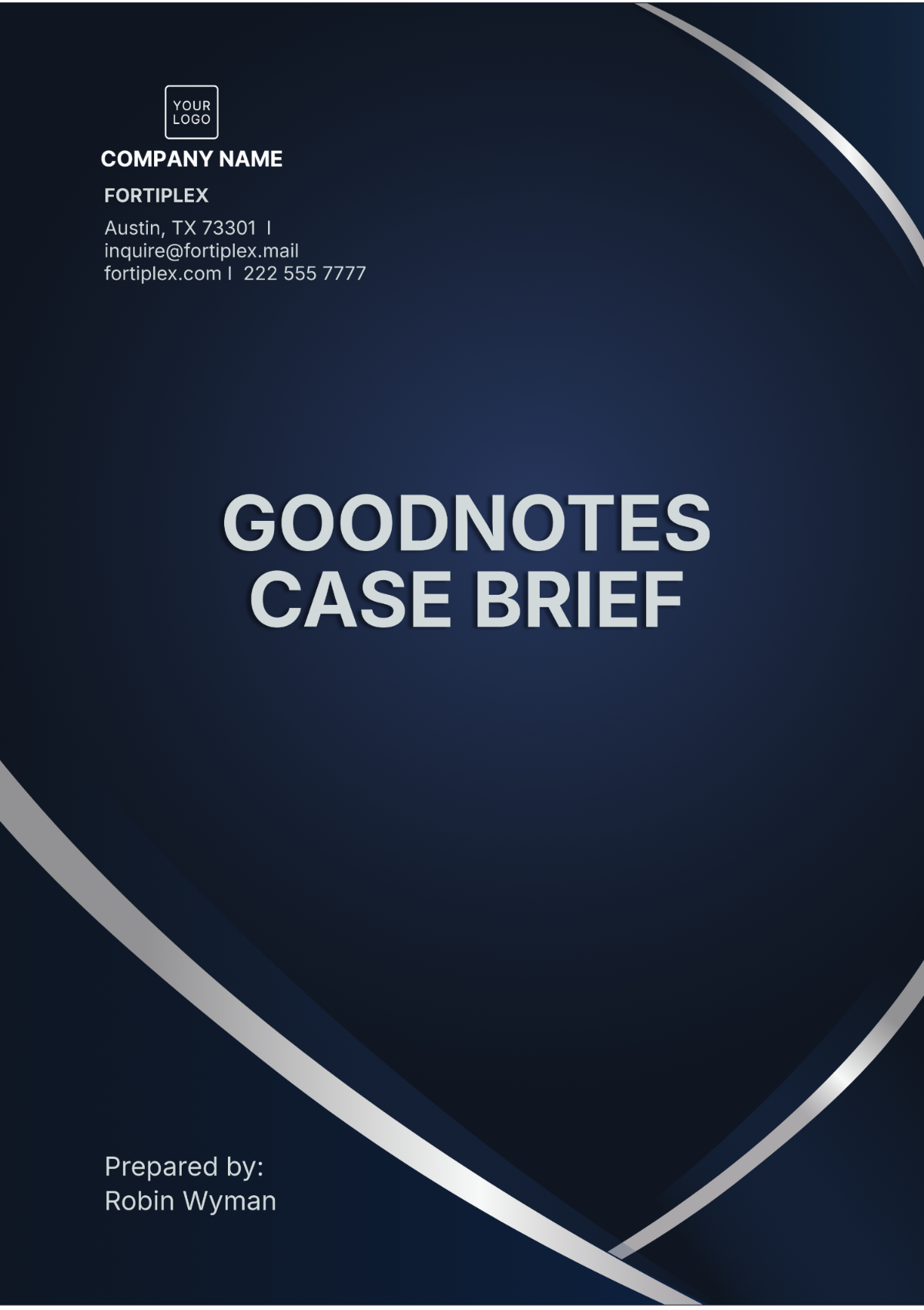 Goodnotes Case Brief Template - Edit Online & Download