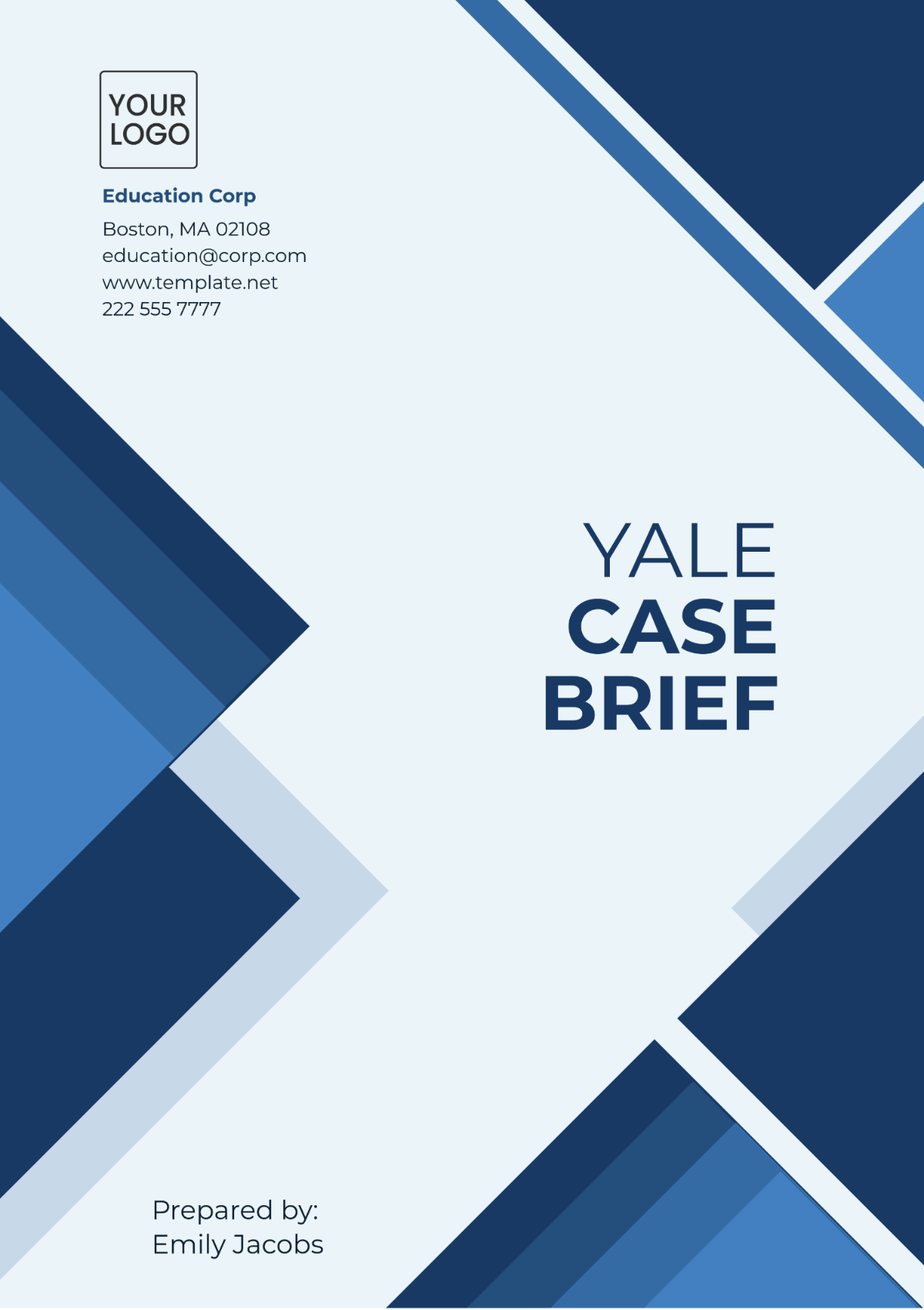 Yale Case Brief Template - Edit Online & Download