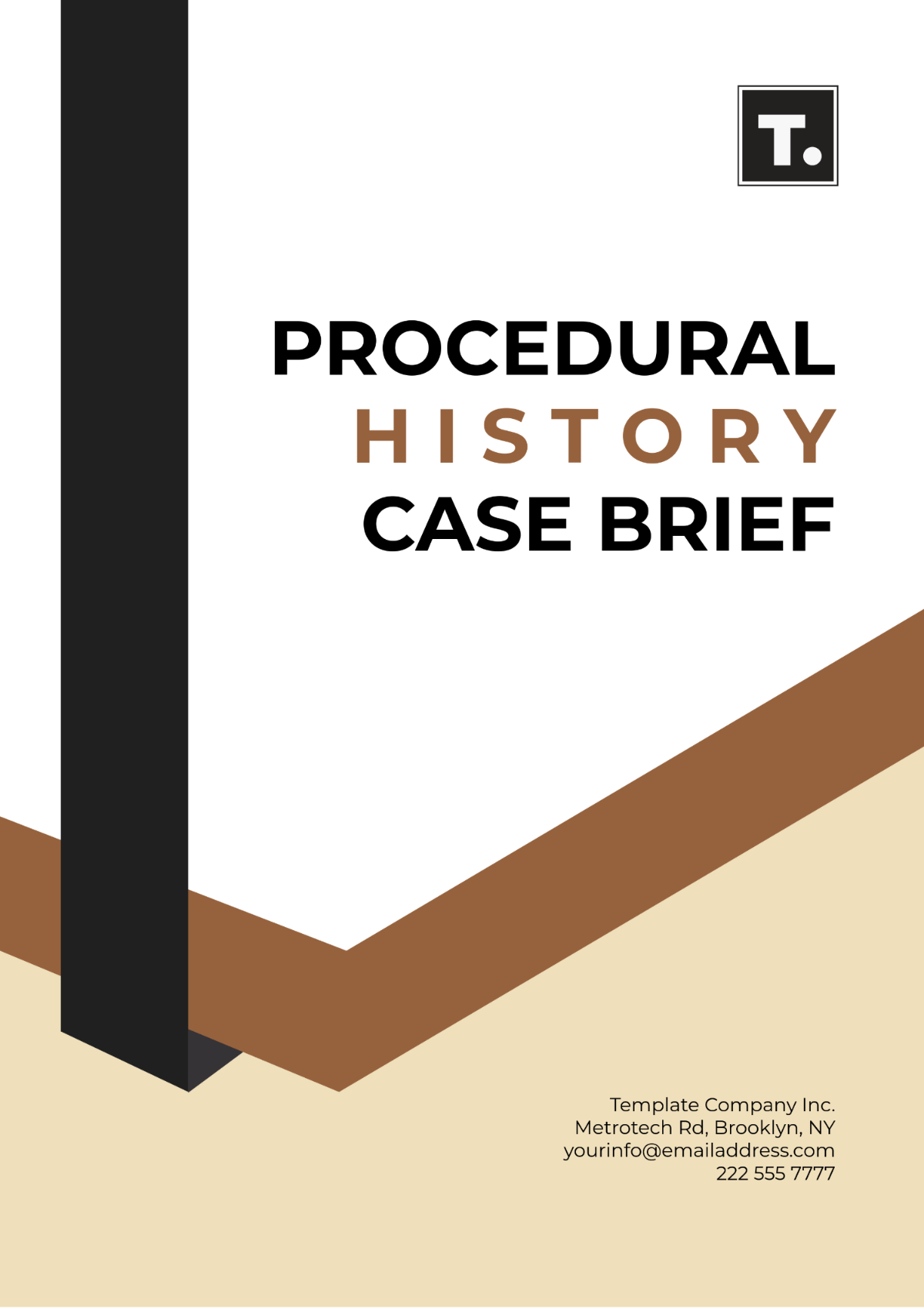 Procedural History Case Brief Template - Edit Online & Download