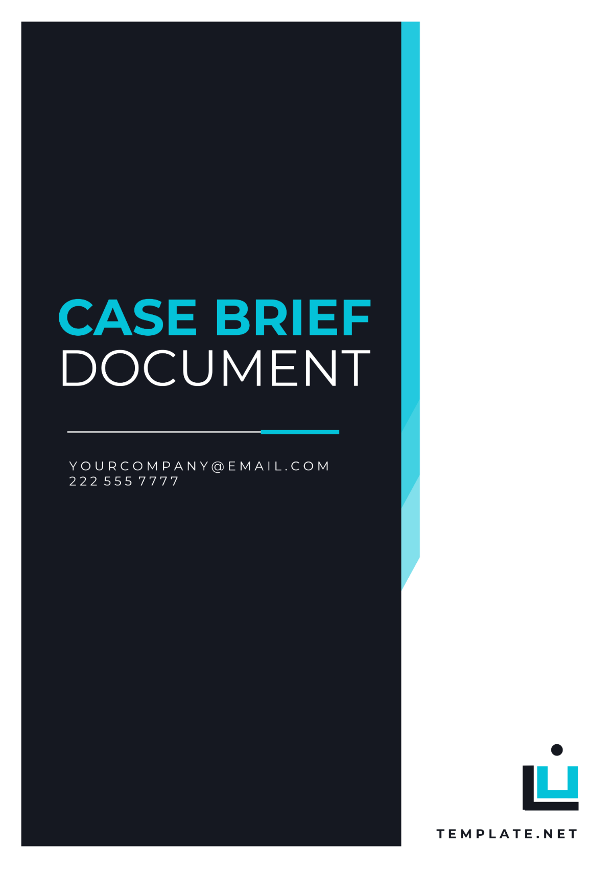 Case Brief Document Template - Edit Online & Download