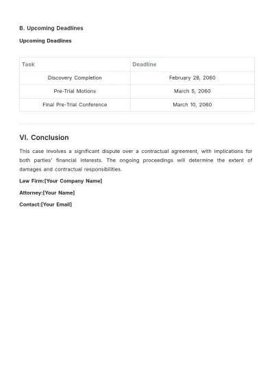 Free Law Case Brief for Attorneys Template to Edit Online