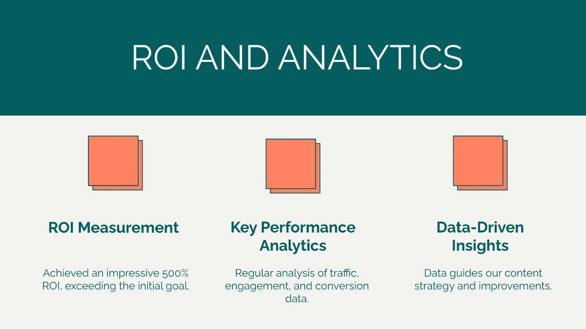 Free Content Marketing Strategy Presentation Template to Edit Online
