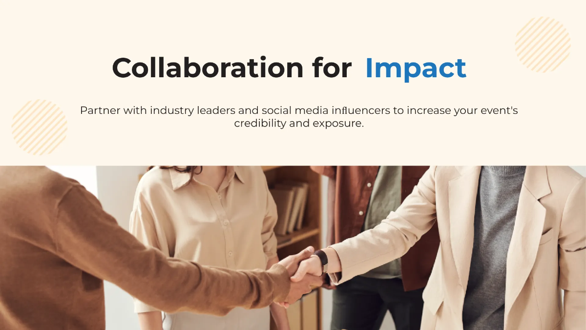 Free Event Marketing Strategy Presentation Template to Edit Online