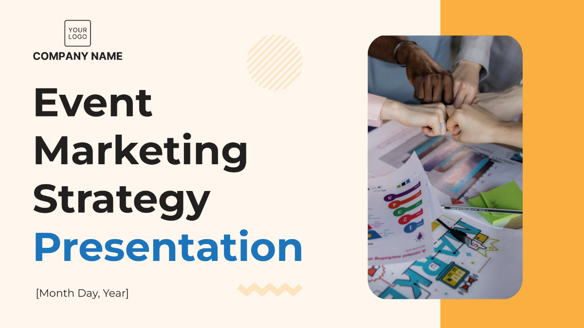 Event Marketing Strategy Presentation Template - Edit Online & Download