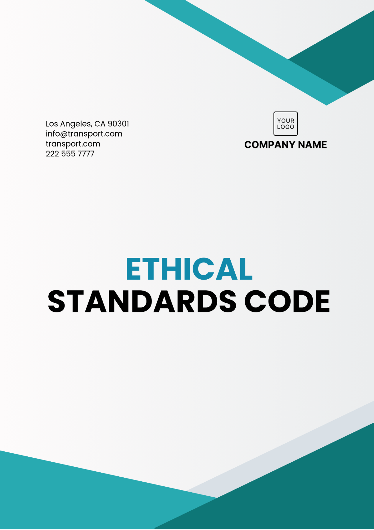 FREE Code of Conduct Templates & Examples - Edit Online & Download