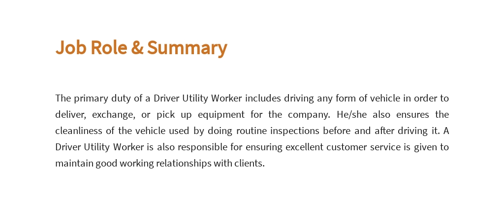 Free Driver Utility Worker Job Ad/Description Template 2.jpe