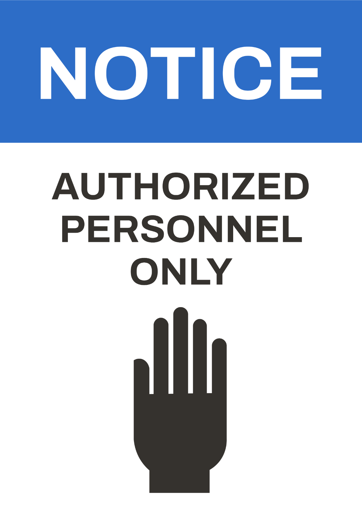 Notice Sign Template - Edit Online & Download