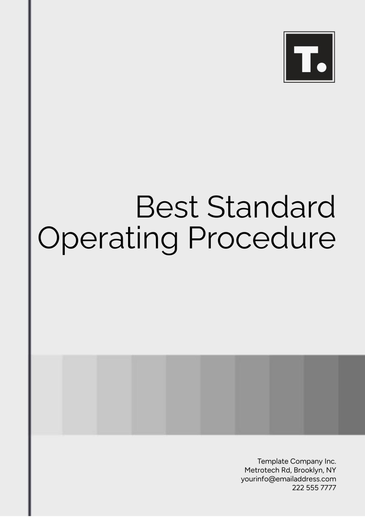 Free Best Standard Operating Procedure Template