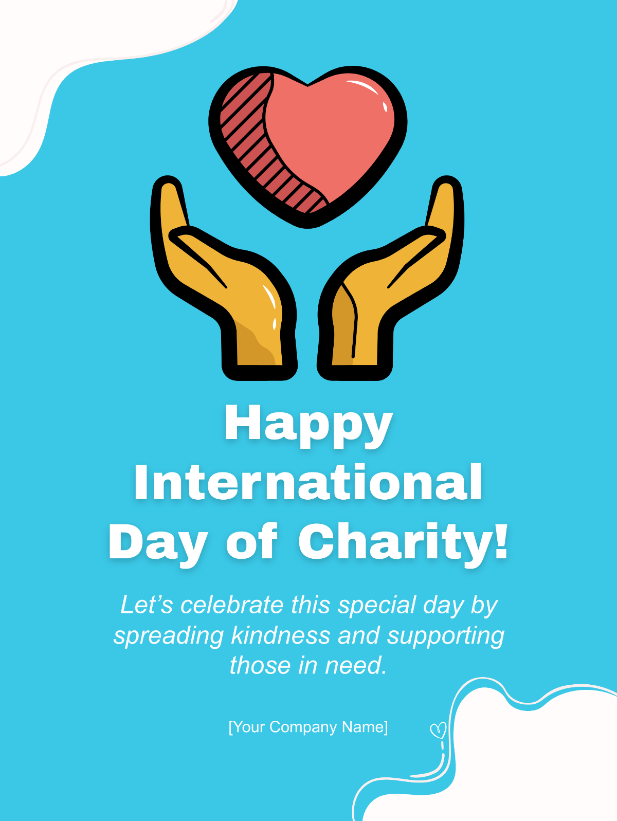 Happy International Day of Charity