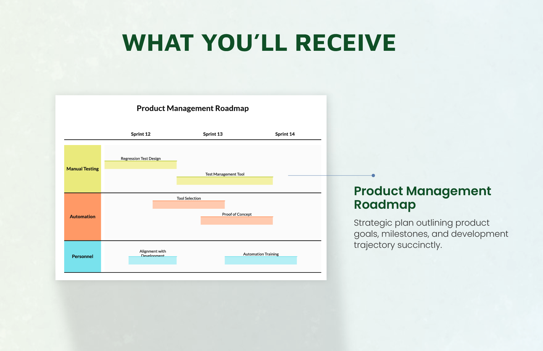 Product Management Roadmap Template